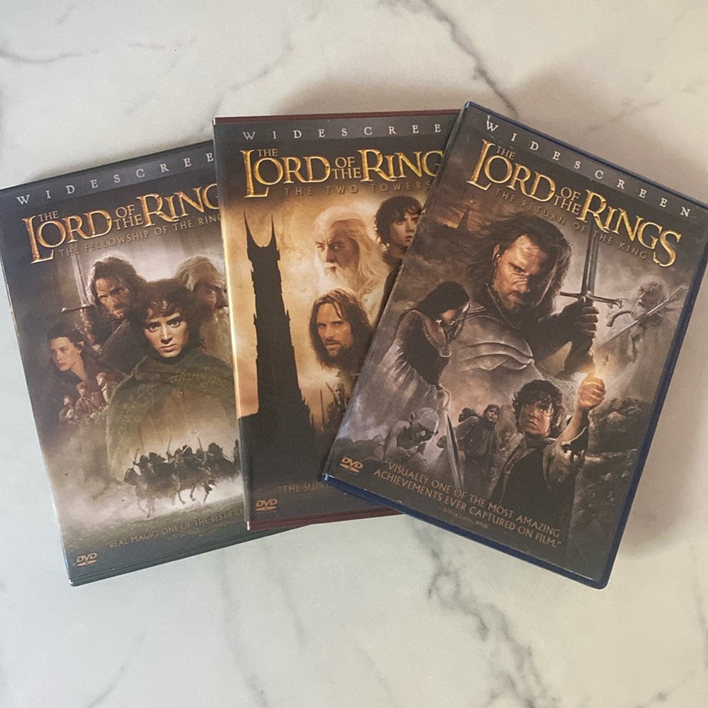 Lord of the Rings Complete Trilogy DVD